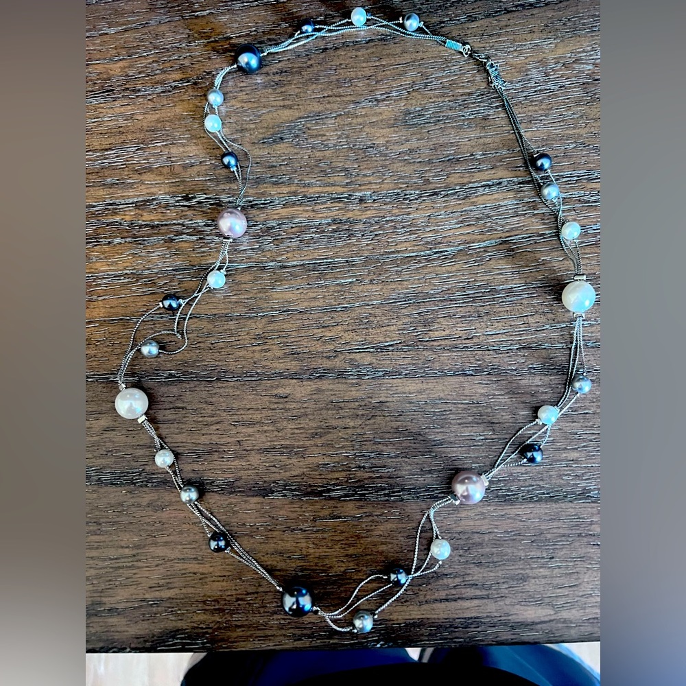 Long Pearl Premier Jewelry necklace